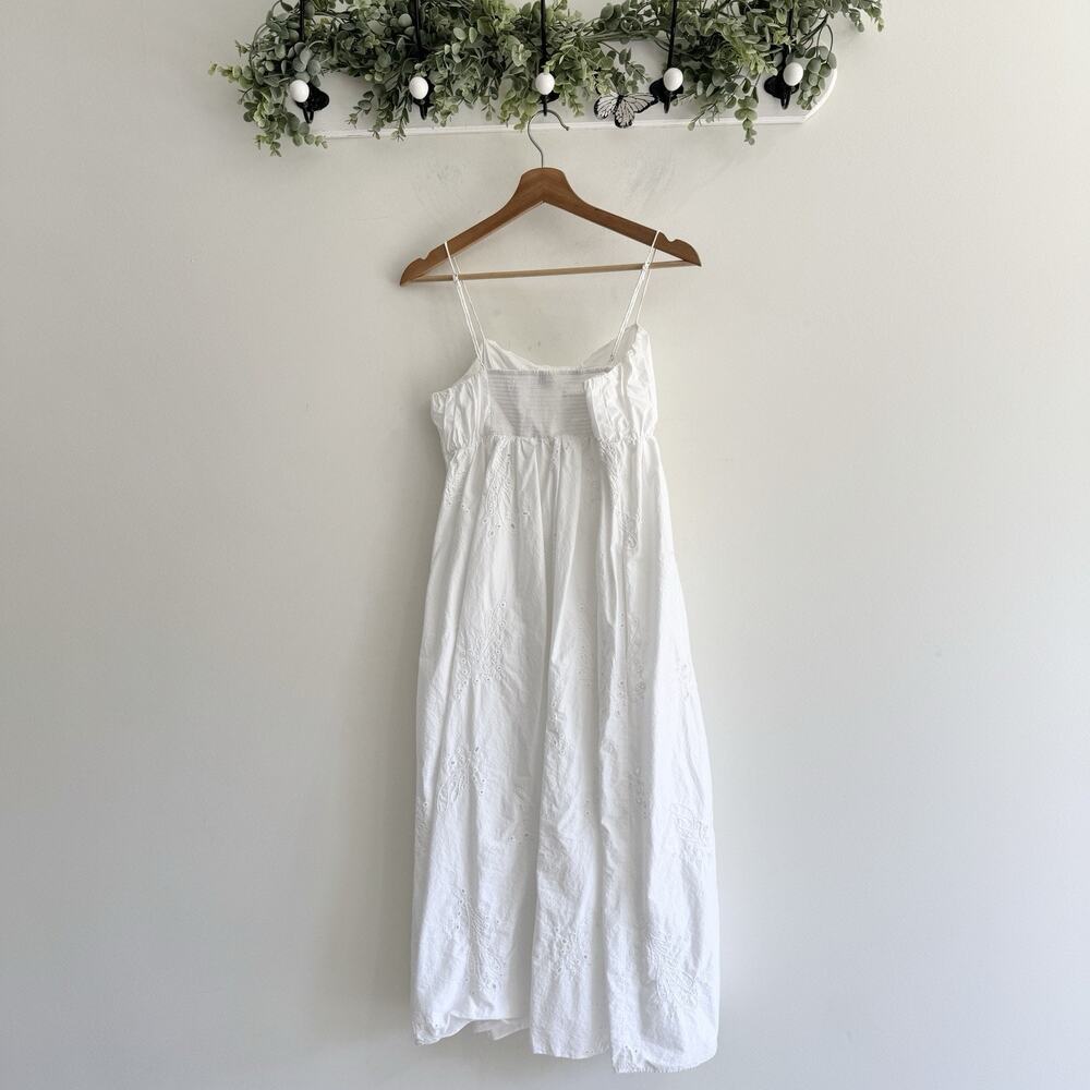 AYR white The Magic Moment Dress Sundress Midi Graduation Small #sb - Picture 2 of 4